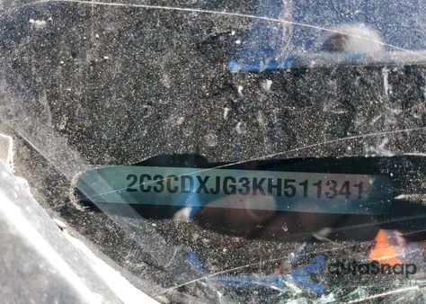 2019 Dodge Charger Sxt из США, поврежденный, VIN 2C3CDXJG3KH511341